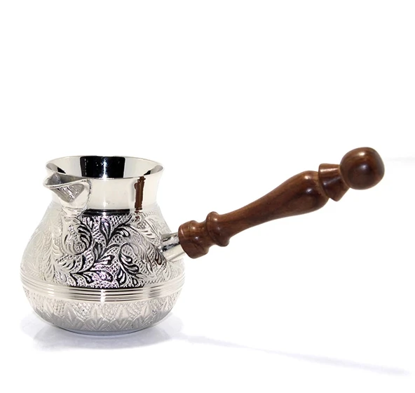 MDB Pirinç Cezve 4'' inç Model 1 ürün görseli 1