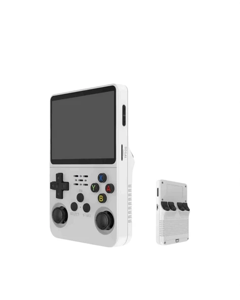 R36S Retro Oyun Cihazı – Çift MicroSD Desteği, Çoklu Platform Uyumu, 3200 mAh Batarya - Resim 4