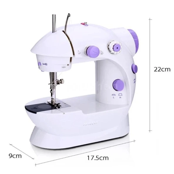MDB Mini Ev Dikiş Makinesi Pedallı Sewing Machine ürün görseli 1