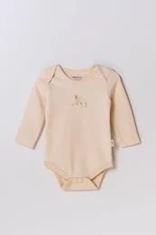 Bebek 2li Uzun Kollu Badi %100 Organik Pamuk, Bebek ve Yenidoğan Serisi - CSY8177 - 2