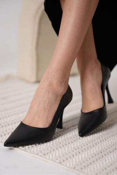 Blade Mat Siyah Kadın Stiletto - 3