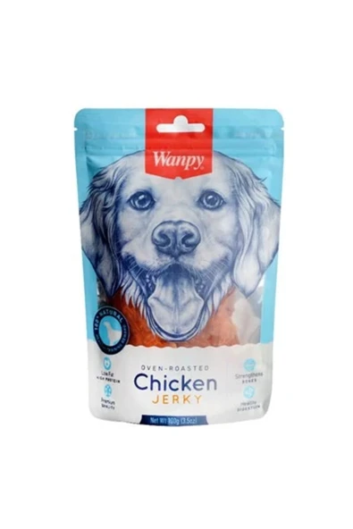 Wanpy Gerçek Tavuk Fileto Köpek Ödülü 100 Gr - 1
