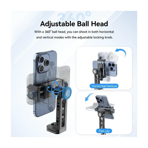 Ulanzi MA53 Arca Swiss Telefon Standı - Resim 5