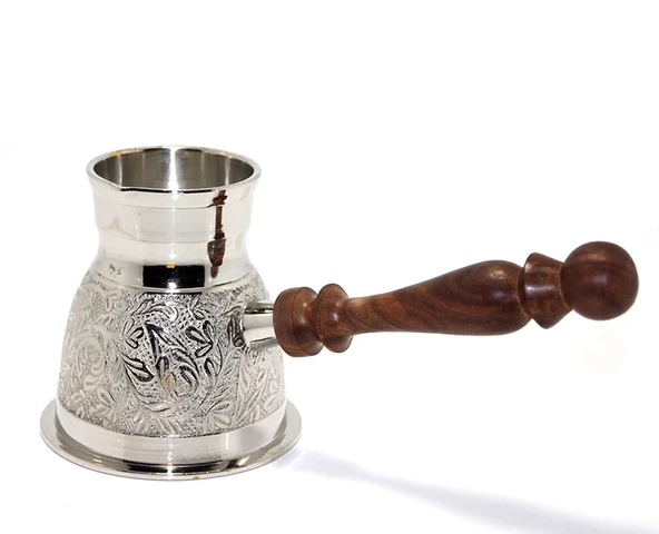 MDB Pirinç Cezve 4'' inç Model 6 ürün görseli 1