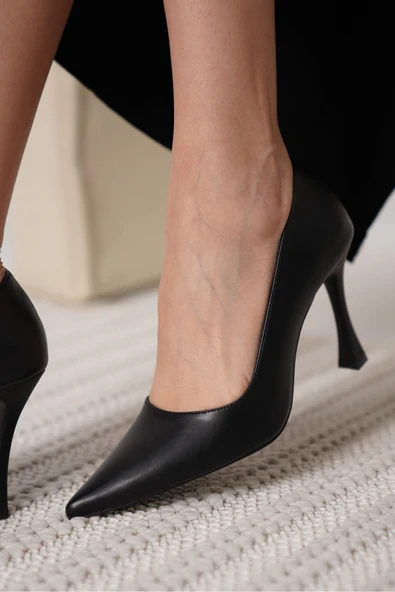 Blade Mat Siyah Kadın Stiletto - 4