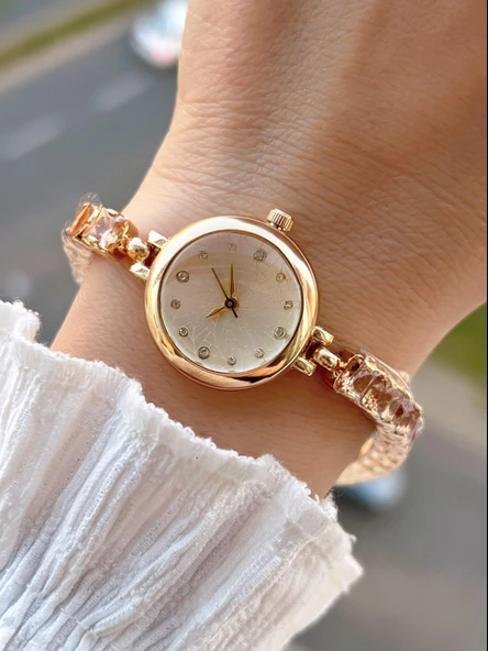Coliseum Çelik Ve Taşlı Kordon Vintage Seri Küçük Kasa Özel Tasarım Kadın Kol Saati SP.8933.M5 ürün görseli