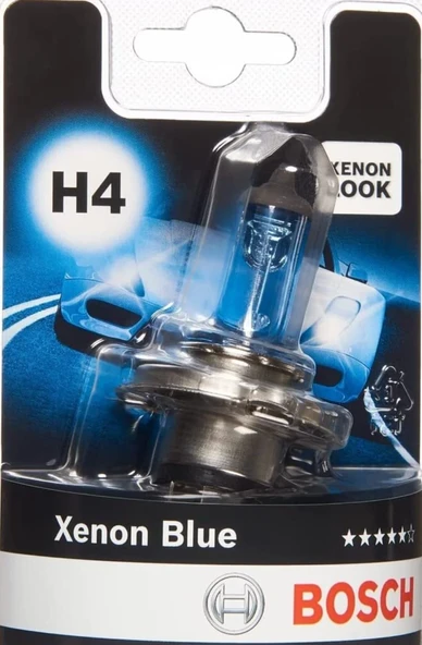 BOSCH AMPUL H4 12V 100W P43T TIRNAKLI 1987302840 - Resim 2