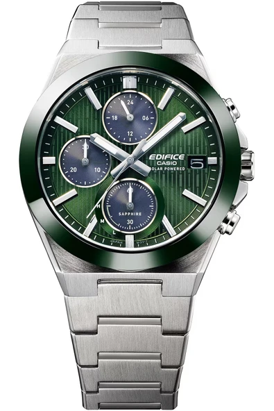 CASIO Efs-S650d-3Adf Güneş Enerjili Kronograf Erkek Kol Saati - Resim 2