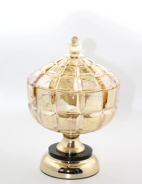 MDB Kapaklı Cam Şekerlik Model 2 ürün görseli 1