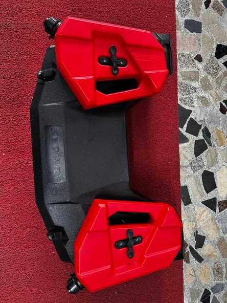 ARWİC 180 ATV ÇANTASI  & 2 ADET SEGWAY 5LT  BENZİN BİDONU - 1