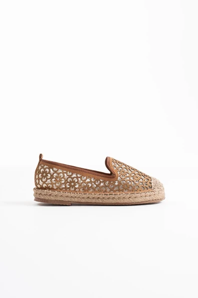 Dune Kadın Taba Espadril Ayakkabı - 1
