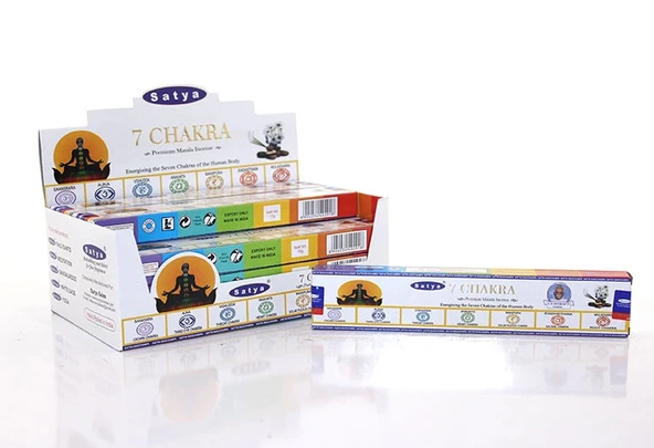 MDB Satya 7 Chakra Tütsü ürün görseli 1