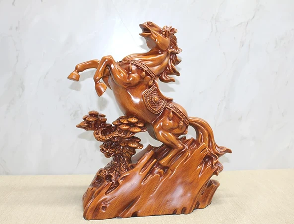 MDB Polyester Şahlanmış At Figürü ürün görseli 1