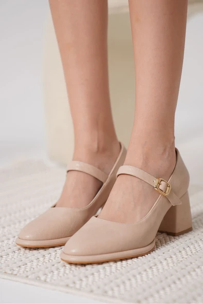 Kelly Nude Cilt Kadın Topuklu Ayakkabı ürün görseli
