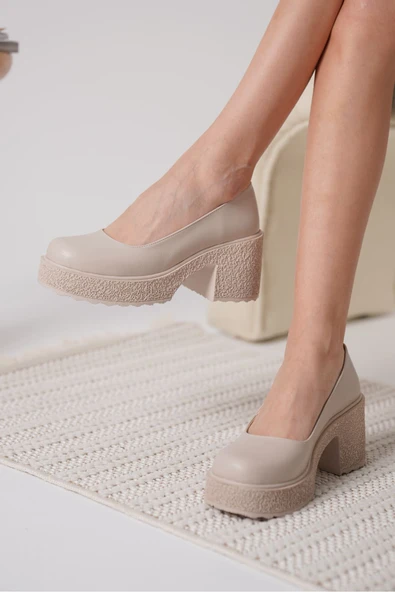 Talya Kadın Bej Günlük Ayakkabı - Resim 3