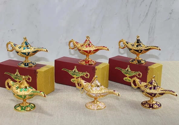 MDB Mineli Metal Alaaddin Lambası Model 4 ürün görseli 1