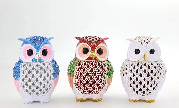 MDB Swarovski Tekli Baykuş Model 2 ürün görseli 1