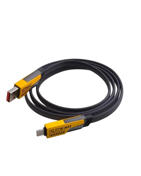 4'ü 1 Arada USB Hızlı Şarj ve Veri Kablosu – 65W Güç, Çoklu Bağlantı, 1.2m - Resim 4