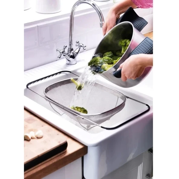 MDB Paslanmaz Çelik Teleskopik Süzgeç - Resim 5