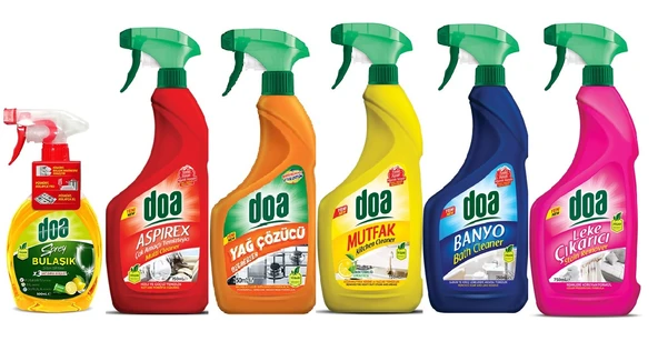 Doa 6 Lı Temizlik Seti Sprey ürün görseli