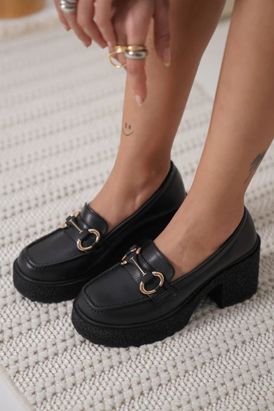 Leona Kadın Tokalı Günlük Ayakkabı - Resim 6