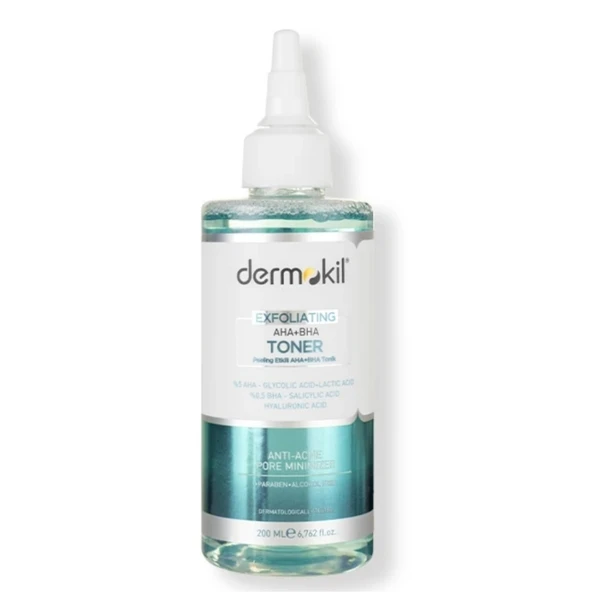 Dermokil Tonik Peeling Etkili Aha+ Bha 200 Ml