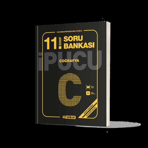 Hız 11. Sınıf Coğrafya Soru Bankası İpucu ürün görseli 1