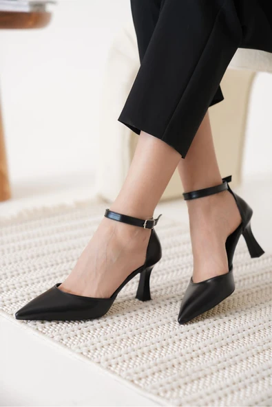 Clara Kadın Siyah Topuklu Ayakkabı - Resim 8