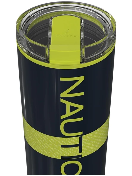 Nautica NTM02 Sport Termos Paslanmaz Çelik 950 ml Navy Lime - 3