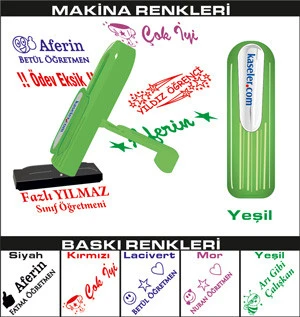 KÜÇÜK FLASH CEP KAŞE YEŞİL