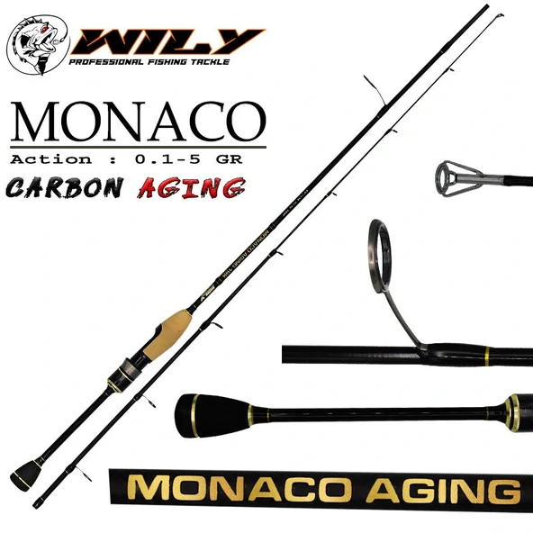 Wily Monaco 198cm Aging Kamışı 0,1-5 gr - Resim 4