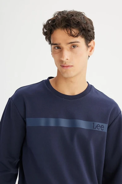 Lee Erkek Interlock Sweatshirt L242499411 - 4
