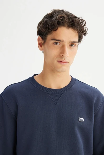 Lee Bisiklet Yaka Erkek Sweatshirt L81IRYMA - 4