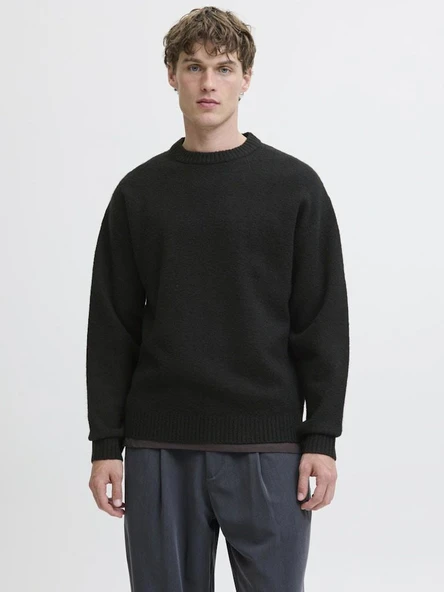 Jack Jones Soho Ollıe Relax Fit Erkek Kazak 12278924 - 1