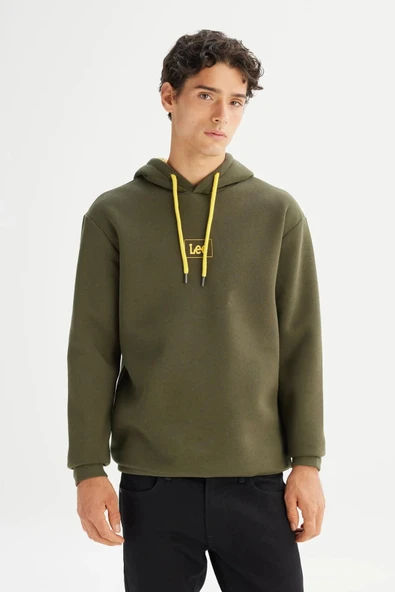 Lee Kapişonlu Erkek Sweat L212302801 - 1