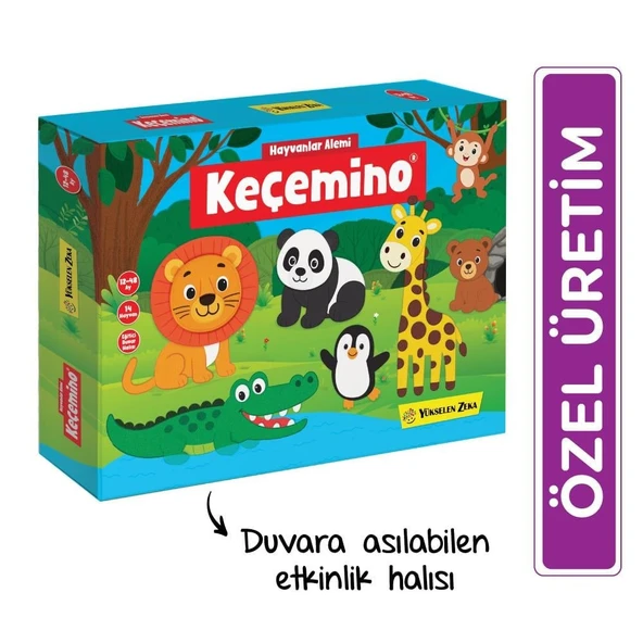 KEÇEMİNO ETKİNLİK HALI SETİ (Çiftlik ve Hayvanlar Alemi) - Resim 2