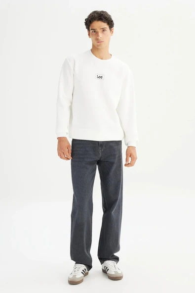 Lee Bisiklet Yaka Erkek Sweat L212299102 - 2