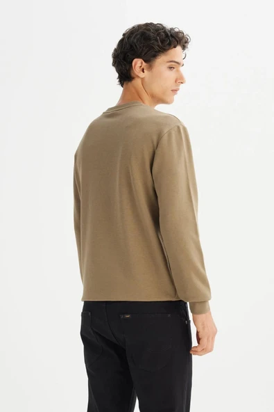 Lee Erkek Baskılı Sweatshirt L2520099801 - 5