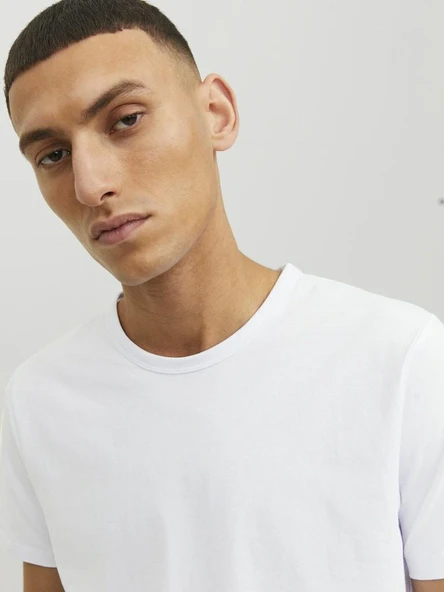 Jack Jones Basıc Strec Fit Erkek Tişört 12058529 - 7