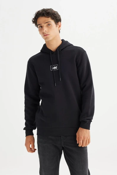 Lee Kapişonlu Erkek Sweat L212302001 - 1