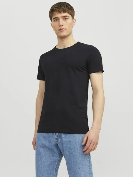 Jack Jones Basıc Strec Fit Erkek Tişört 12058529 - 1