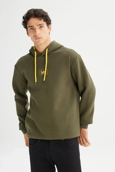 Lee Kapişonlu Erkek Sweat L212302801 - 3