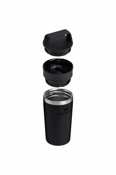Stanley The Café-To-Go Travel Mug Termos Bardak .35L / 12oz Siyah 10-12080-017 - 3