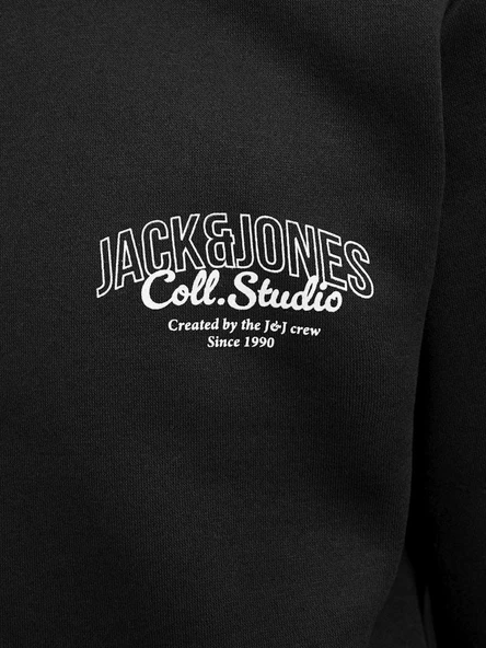 Jack Jones Makota Bisiklet Yala Regular Fit Erkek Sweat 12278601 - Resim 7