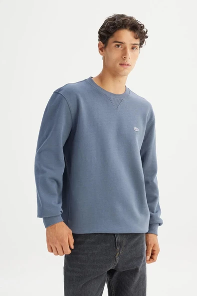 Lee Bisiklet Yaka Erkek Sweatshirt L81IRY315 - 1
