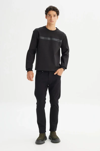 Lee Bisiklet Yaka Erkek Sweatshirt L242499001 - 2