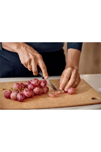 Victorinox 8 CM Siyah Düz Soyma Bıçağı - 5