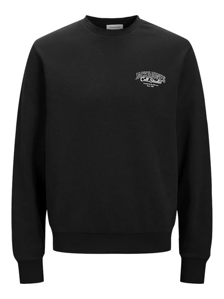 Jack Jones Makota Bisiklet Yala Regular Fit Erkek Sweat 12278601 - Resim 5