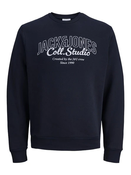 Jack Jones Makota Bisiklet Yala Regular Fit Erkek Sweat 12278601 - 5
