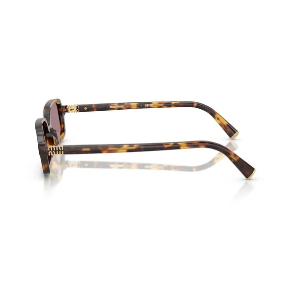 Miu Miu 0MU 11ZS 14L20I51   Metal Kadın Güneş Gözlüğü - Resim 3